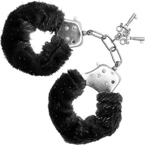 Fesseln S Pleasures Furry Cuffs mit Plüschbezug