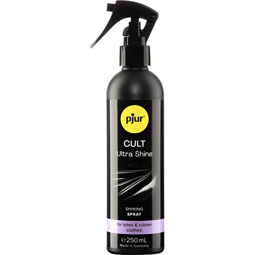 Pflegeprodukt PJUR CULT ULTRA SHINE 250 ml für Latex