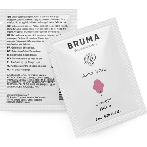 Aloe Vera Gleitgel BRUMA 6 ML für sanfte Intimität