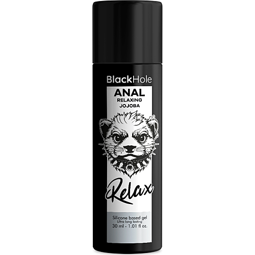 Gleitgel BLACK HOLE Anal Relaxing mit Jojoba 30 ml