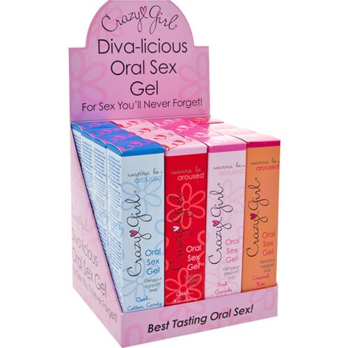 Oral Sex Gel Classic Erotica – CZGDiva-licious 16er Display