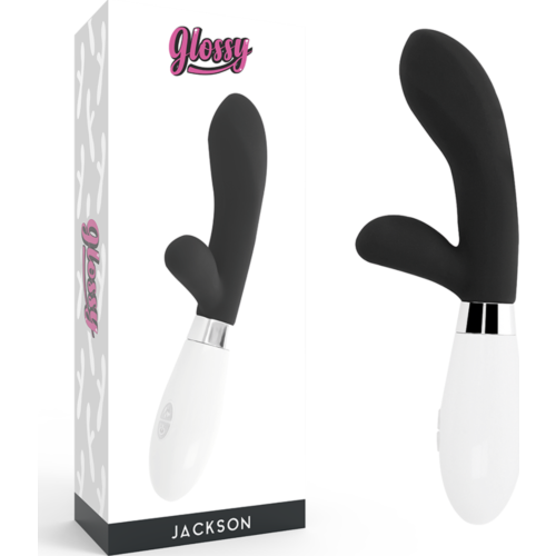 Vibrator GLOSSY Jackson Rabbit mit 10 Funktionen