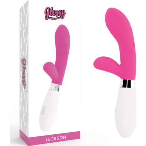 Vibrator GLOSSY Jackson Rabbit mit doppeltem Motor