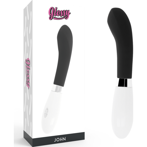 Vibrador GLOSSY John mit natürlicher Kurvenform