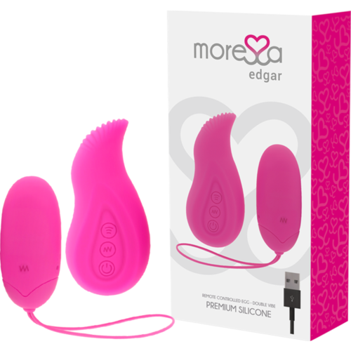 Vibrator Set MORESSA Edgar mit Fernbedienung und Synchronisation