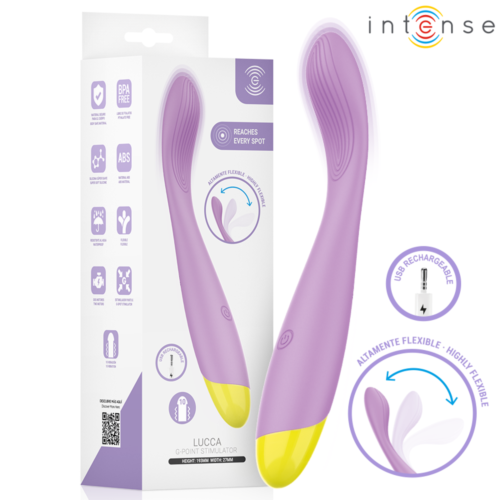 Vibrator INTENSE LUCCA flexibler G-Punkt Stimulator