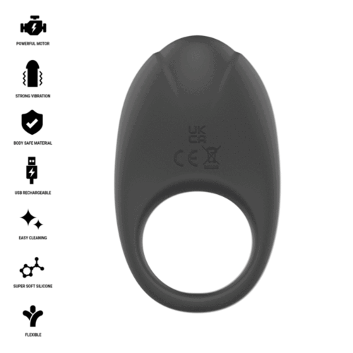 Vibratoren INTENSE FOR HIM Merlotte mit Klitorisstimulator