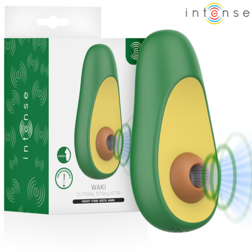 Sauger INTENSE FUN TOYS WAKI AVOCADO mit ergonomischem Design