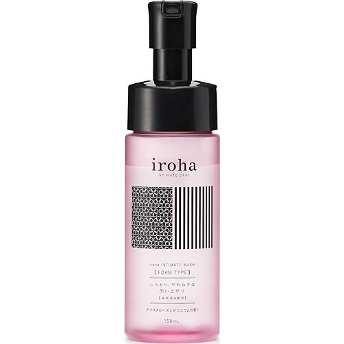 Intimwaschmittel Iroha Damask Rose & Geranium für sanfte Pflege
