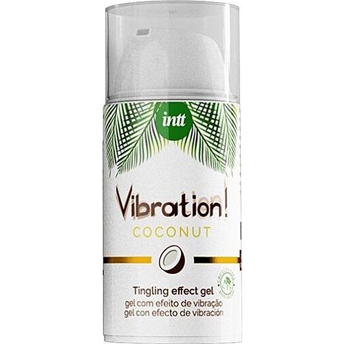 Intt Vegan Vibration Coconut - Stimulierendes Gel für Vibratoren 15ml