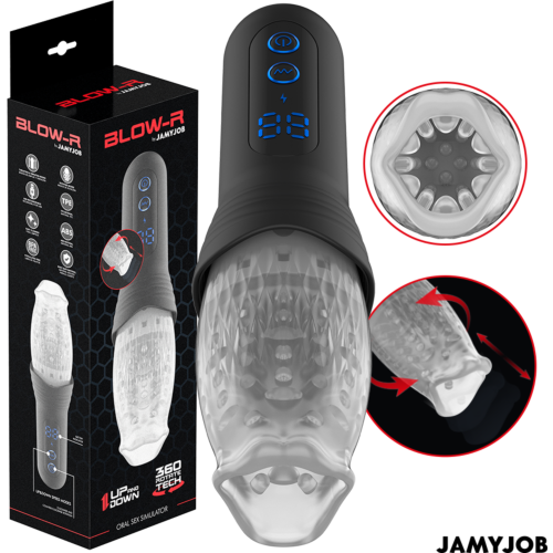 Masturbator JAMYJOB BLOW-R mit thrusting und rotation
