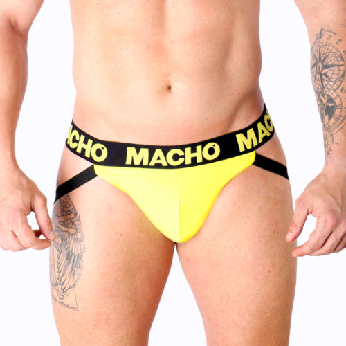 Jockstrap MACHO UNDERWEAR MX25A mit offenem Po