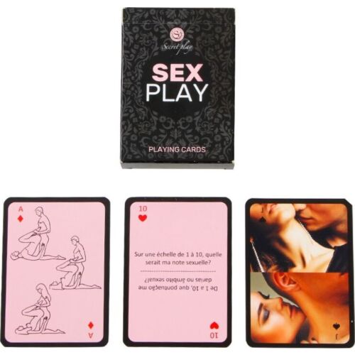 Sexspielkarten SECRETPLAY Sex Play FR/PT