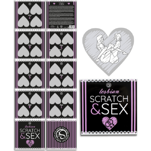 Scratch & Sex Spiel – Lesbische Stellungen von SecretPlay