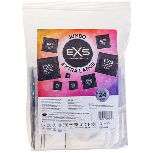 Kondome Exs Jumbo Extra Large 24er Pack - Extra Breite
