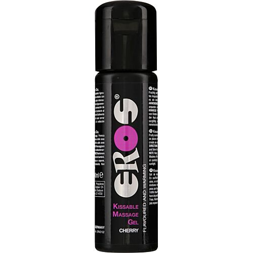 Massagegel Eros Kissable Cherry mit intensivem Wärmegefühl