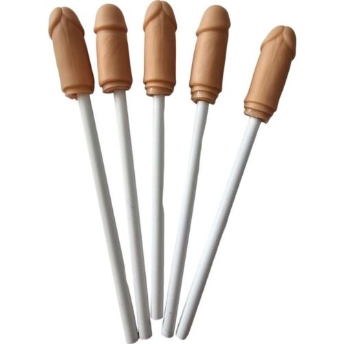 Cañitas Divertidas DIABLO PICANTE mit Penis-Spitze