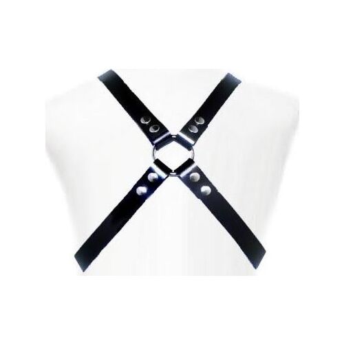 Arnes Männer LEATHER BODY BASIC HARNESS mit verstellbaren Riemen