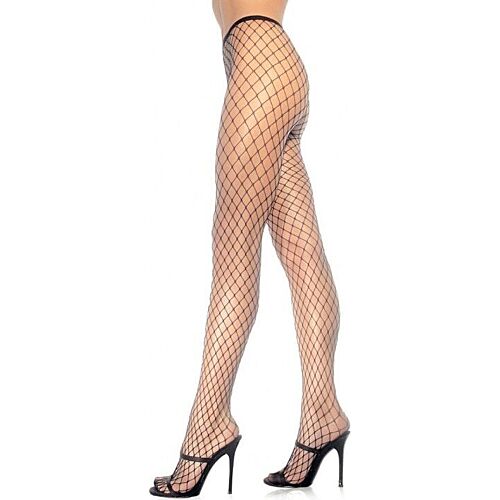 Netzhose Leg Avenue - Talla particular ajustable in Schwarz