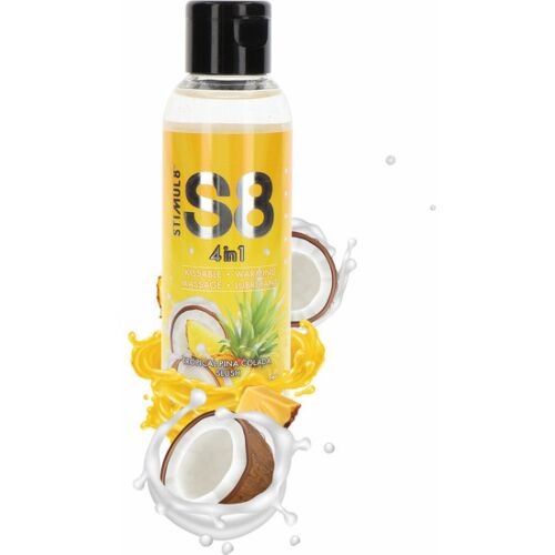 Gleitmittel STIMUL8 4 in 1 Dessert Lube Piña Colada 125 ml