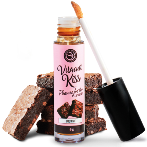 Vibrations-Lipgloss SECRETPLAY VIBRANT KISS Brownie