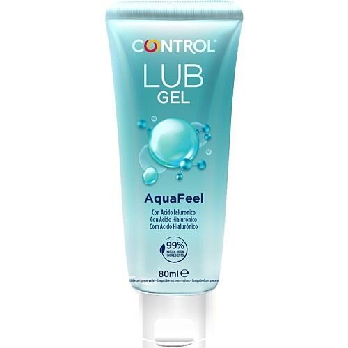 Gleitmittel CONTROL AquaFeel 80 ml mit Hyaluronsäure
