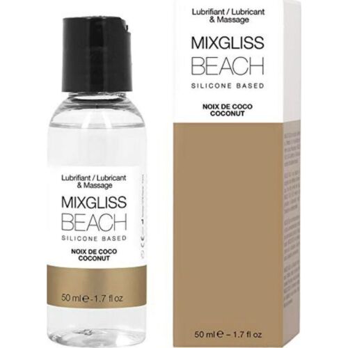 MIXGLISS Beach Silikon-Lubrikant 50ml - 2-in-1 Massage