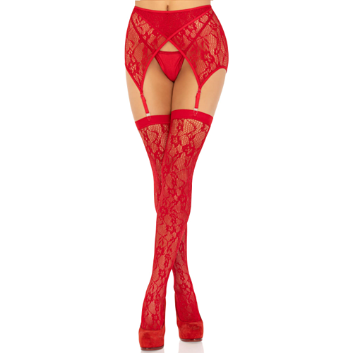 Medias Encaje Leg Avenue Rot Sexy
