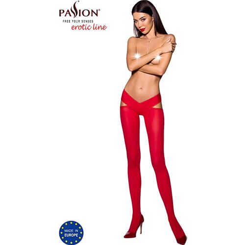 Strumpfhosen PASSION WOMAN TIOPEN 005 mit besonderem Schnitt