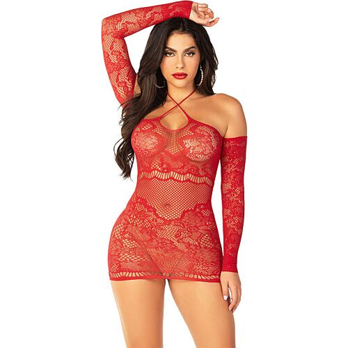 Minikleid Leg Avenue mit schulterfreiem Design