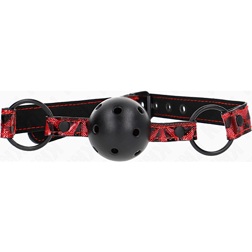 Knebel KINK 4.5 cm mit diamantmuster und verstellbarem Riemen