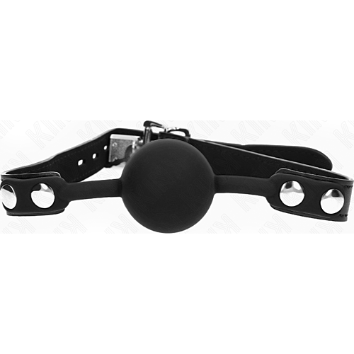 Knebel KINK Modell 1 mit Silikonball 4 cm und Schloss