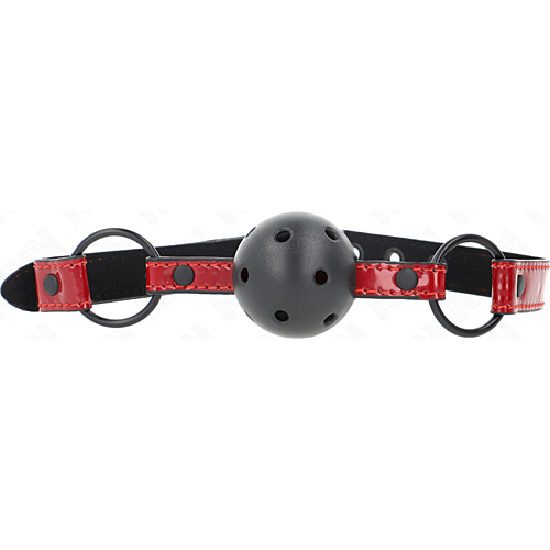 Knebel KINK - Glänzender Kunstlederball 4.5 cm