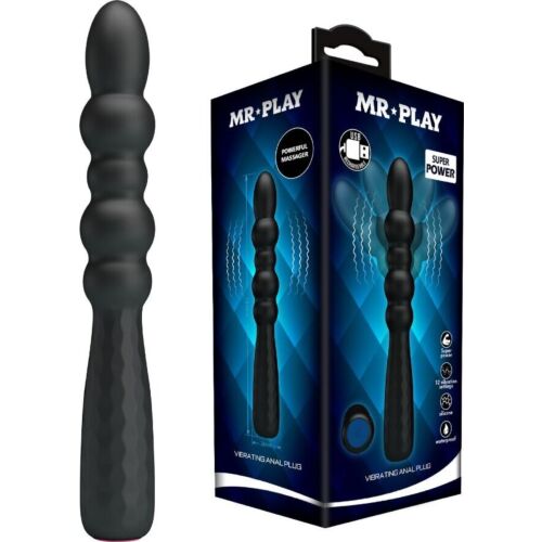 Analplug MR PLAY - Flexibel mit Vibration für präzise Stimulation