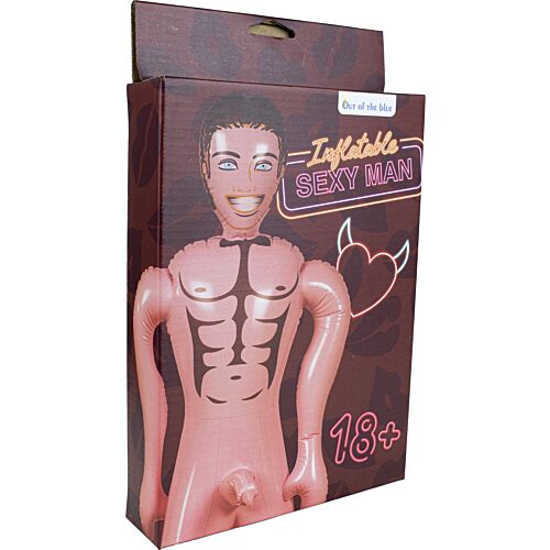 Aufblasbare Puppe Sexy Man für Junggesellenabschiede