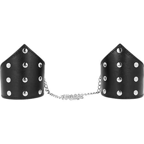 Handschellen KINK - Verstellbare Lederhandschellen mit Kette