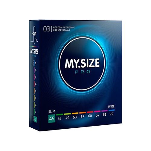 Kondome MY SIZE PRO 45 MM | Maßgeschneiderte Empfindlichkeit
