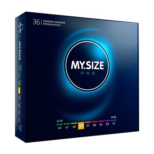 Kondome MY SIZE PRO 53 MM für optimale Sensibilität