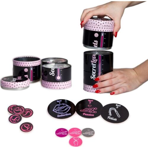 Karten Spiel SECRETPLAY Secret Levels mit intensiven Belohnungen