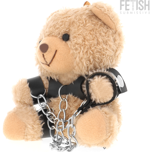 Teddybär BDSM FETISH SUBMISSIVE YOGI mit Zubehör