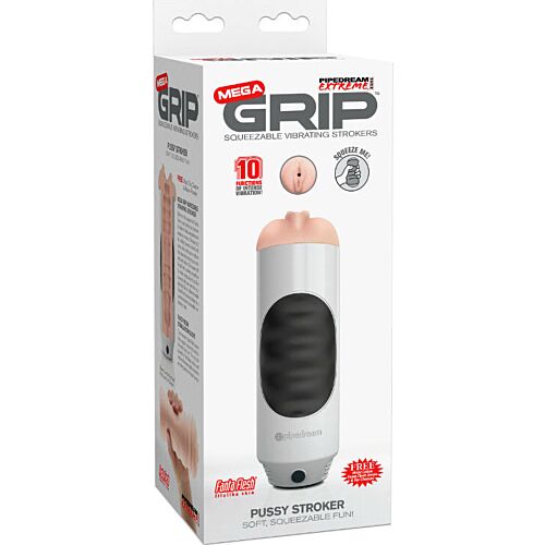 Masturbator Mega Grip Weiß