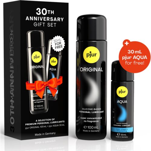 Lubricant Set Pjur 30th Geschenkset mit ORIGINAL und AQUA
