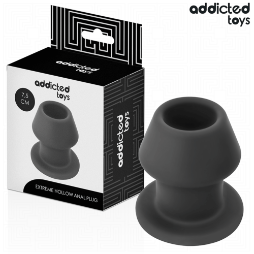 Anal Plug Addicted Toys Extrem Hohl 7,5 cm für intensive Stimulation