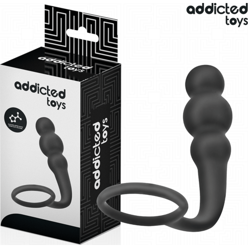 Analplug Addicted Toys Modell 1 mit Anring für mehr Kontrolle