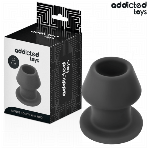 Anal Plug Addicted Toys M 8,7 cm mit hohlem Design
