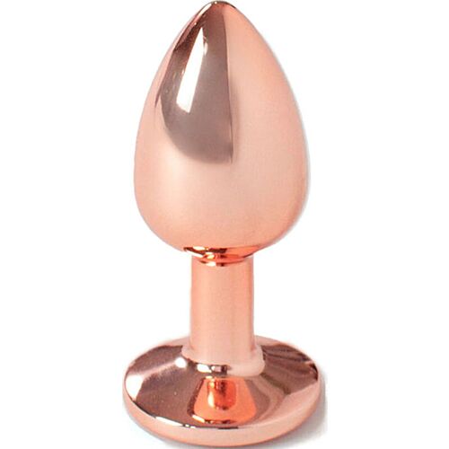 Buttplug SECRETPLAY Metall 7 cm für analen Genuss