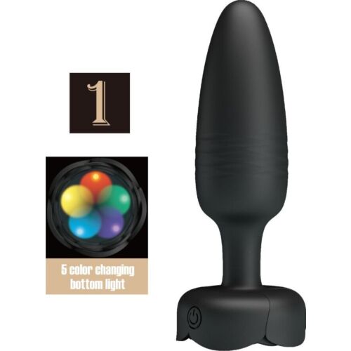 Anal Plug PRETTY LOVE TARION mit LED Licht