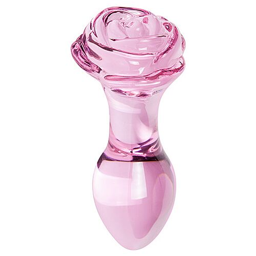 Analplug S Pleasures Crystal AURORA aus Glas