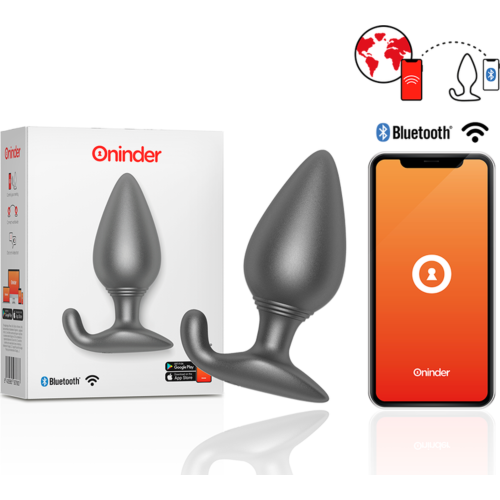 Anal Plug ONINDER RIO mit App-Steuerung für intensiven Genuss
