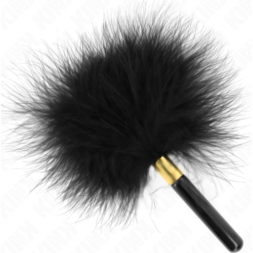 Plumas KINK Schwarz-Gold 18 cm für sanfte Stimulation